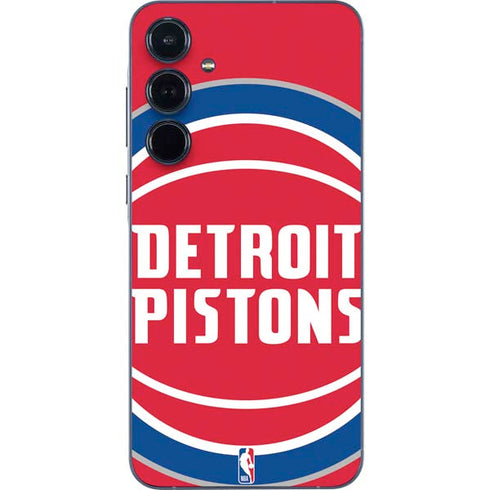 NBA Detroit Pistons Large Logo Galaxy A35 5G Skin